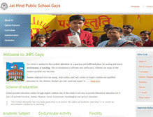 Tablet Screenshot of jhpsgaya.com